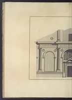 An illustration from Le Temple de malateste de Rimini : architecture de Leon Baptiste Alberti de Florence (1794)