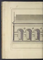 An illustration from Le Temple de malateste de Rimini : architecture de Leon Baptiste Alberti de Florence (1794)