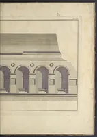 An illustration from Le Temple de malateste de Rimini : architecture de Leon Baptiste Alberti de Florence (1794)