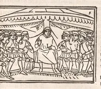 Picture 4 of 26 from Suetonius Tranquillus cum Philippi Beroaldi et Marci Antonii Sabellici commentariis : cum figuris nuper additis (1506), leaf 78