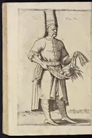 An illustration from Le nauigationi et uiaggi, fatti nella Turchia, di Nicolo de'Nicolai del Delfinato, signor d'Arfeuilla, cameriere, & geografo ordinario del Re di Francia, con diuerse singolarità uiste, & osseruate in quelle parti dall'autore (1580)