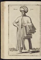 Picture 27 of 31 from Le nauigationi et uiaggi, fatti nella Turchia, di Nicolo de'Nicolai del Delfinato, signor d'Arfeuilla, cameriere, & geografo ordinario del Re di Francia, con diuerse singolarità uiste, & osseruate in quelle parti dall'autore (1580), leaf 175
