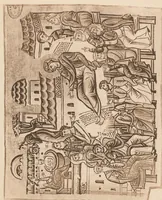 An illustration from Miniature delle omilie di Giacomo monaco (Cod. vatic. gr. 1162) e dell'Evangeliario greco urbinate (Cod. vatic. urbin. gr. 2) (1910)