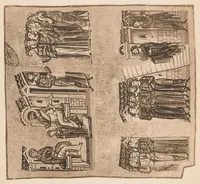 An illustration from Miniature delle omilie di Giacomo monaco (Cod. vatic. gr. 1162) e dell'Evangeliario greco urbinate (Cod. vatic. urbin. gr. 2) (1910)