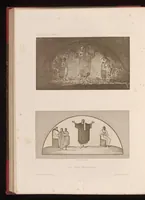 An illustration from Les catacombes de Rome; histoire de l'art et des croyances religieuses pendant les premiers siècles du christianisme (1881)