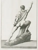 An illustration from Dissertation sur les statues appartenantes a la fable de Niobé (1779)