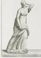 An illustration from Dissertation sur les statues appartenantes a la fable de Niobé (1779)