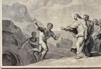 Picture 20 of 65 from Histoire du Vieux et du Nouveau Testament : enrichie de plus de quatre cens figures en taille-douce, &c (1700), leaf 103