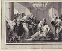 Picture 21 of 65 from Histoire du Vieux et du Nouveau Testament : enrichie de plus de quatre cens figures en taille-douce, &c (1700), leaf 103