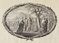 Picture 40 of 65 from Histoire du Vieux et du Nouveau Testament : enrichie de plus de quatre cens figures en taille-douce, &c (1700), leaf 193