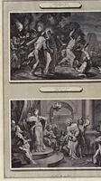 Picture 42 of 65 from Histoire du Vieux et du Nouveau Testament : enrichie de plus de quatre cens figures en taille-douce, &c (1700), leaf 203