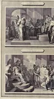 Picture 44 of 65 from Histoire du Vieux et du Nouveau Testament : enrichie de plus de quatre cens figures en taille-douce, &c (1700), leaf 211
