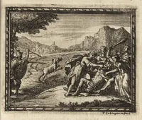 An illustration from Les Metamorphoses d'Ovide : mises en vers françois (1697)