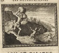 An illustration from Les Metamorphoses d'Ovide : mises en vers françois (1697)