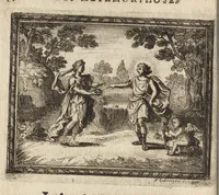 An illustration from Les Metamorphoses d'Ovide : mises en vers françois (1697)