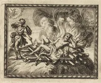 An illustration from Les Metamorphoses d'Ovide : mises en vers françois (1697)