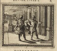 An illustration from Les Metamorphoses d'Ovide : mises en vers françois (1697)