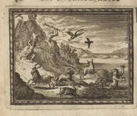 An illustration from Les Metamorphoses d'Ovide : mises en vers françois (1697)