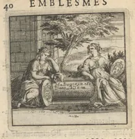 Picture 11 of 31 from Emblesmes royales a Louis le Grand (1673), leaf 61