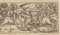 An illustration from Römische Historien : jetzundt mit gantzem fleiss besichtigt gebessert uñ gemert ... (1538)