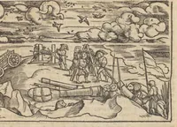 An illustration from Römische Historien : jetzundt mit gantzem fleiss besichtigt gebessert uñ gemert ... (1538)