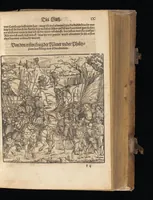 An illustration from Römische Historien : jetzundt mit gantzem fleiss besichtigt gebessert uñ gemert ... (1538)