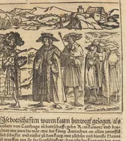 An illustration from Römische Historien : jetzundt mit gantzem fleiss besichtigt gebessert uñ gemert ... (1538)