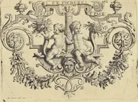 An illustration from Atlas historique, ou, Nouvelle introduction a l'histoire, à la chronologie & à la géographie ancienne & moderne : représentée dans de nouvelles cartes, où l'on remarque l'établissement des etats & empires du monde, leur durée, leur chûte, & leurs differens gouvernemens : la chronologie des consuls romains, des Papes, de empereurs, des rois & des princes, &c. qui ont été depuis le commencement du monde, jusqu'à présent : et la génealogie des maisons souveraines de l'Europe. (1720)