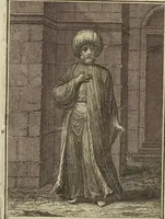 An illustration from Atlas historique, ou, Nouvelle introduction a l'histoire, à la chronologie & à la géographie ancienne & moderne : représentée dans de nouvelles cartes, où l'on remarque l'établissement des etats & empires du monde, leur durée, leur chûte, & leurs differens gouvernemens : la chronologie des consuls romains, des Papes, de empereurs, des rois & des princes, &c. qui ont été depuis le commencement du monde, jusqu'à présent : et la génealogie des maisons souveraines de l'Europe. (1720)