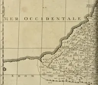 An illustration from Atlas historique, ou, Nouvelle introduction a l'histoire, à la chronologie & à la géographie ancienne & moderne : représentée dans de nouvelles cartes, où l'on remarque l'établissement des etats & empires du monde, leur durée, leur chûte, & leurs differens gouvernemens : la chronologie des consuls romains, des Papes, de empereurs, des rois & des princes, &c. qui ont été depuis le commencement du monde, jusqu'à présent : et la génealogie des maisons souveraines de l'Europe. (1720)