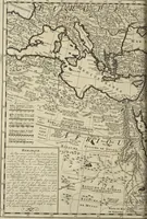 An illustration from Atlas historique, ou, Nouvelle introduction a l'histoire, à la chronologie & à la géographie ancienne & moderne : représentée dans de nouvelles cartes, où l'on remarque l'établissement des etats & empires du monde, leur durée, leur chûte, & leurs differens gouvernemens : la chronologie des consuls romains, des Papes, de empereurs, des rois & des princes, &c. qui ont été depuis le commencement du monde, jusqu'à présent : et la génealogie des maisons souveraines de l'Europe. (1720)