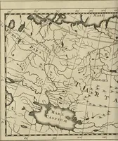 An illustration from Atlas historique, ou, Nouvelle introduction a l'histoire, à la chronologie & à la géographie ancienne & moderne : représentée dans de nouvelles cartes, où l'on remarque l'établissement des etats & empires du monde, leur durée, leur chûte, & leurs differens gouvernemens : la chronologie des consuls romains, des Papes, de empereurs, des rois & des princes, &c. qui ont été depuis le commencement du monde, jusqu'à présent : et la génealogie des maisons souveraines de l'Europe. (1720)