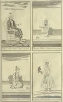 An illustration from Atlas historique, ou, Nouvelle introduction a l'histoire, à la chronologie & à la géographie ancienne & moderne : représentée dans de nouvelles cartes, où l'on remarque l'établissement des etats & empires du monde, leur durée, leur chûte, & leurs differens gouvernemens : la chronologie des consuls romains, des Papes, de empereurs, des rois & des princes, &c. qui ont été depuis le commencement du monde, jusqu'à présent : et la génealogie des maisons souveraines de l'Europe. (1720)