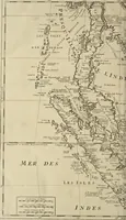 An illustration from Atlas historique, ou, Nouvelle introduction a l'histoire, à la chronologie & à la géographie ancienne & moderne : représentée dans de nouvelles cartes, où l'on remarque l'établissement des etats & empires du monde, leur durée, leur chûte, & leurs differens gouvernemens : la chronologie des consuls romains, des Papes, de empereurs, des rois & des princes, &c. qui ont été depuis le commencement du monde, jusqu'à présent : et la génealogie des maisons souveraines de l'Europe. (1720)