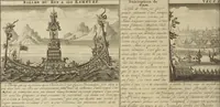 An illustration from Atlas historique, ou, Nouvelle introduction a l'histoire, à la chronologie & à la géographie ancienne & moderne : représentée dans de nouvelles cartes, où l'on remarque l'établissement des etats & empires du monde, leur durée, leur chûte, & leurs differens gouvernemens : la chronologie des consuls romains, des Papes, de empereurs, des rois & des princes, &c. qui ont été depuis le commencement du monde, jusqu'à présent : et la génealogie des maisons souveraines de l'Europe. (1720)