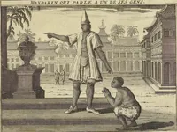 Picture 139 of 139 from Atlas historique, ou, Nouvelle introduction a l'histoire, à la chronologie & à la géographie ancienne & moderne : représentée dans de nouvelles cartes, où l'on remarque l'établissement des etats & empires du monde, leur durée, leur chûte, & leurs differens gouvernemens : la chronologie des consuls romains, des Papes, de empereurs, des rois & des princes, &c. qui ont été depuis le commencement du monde, jusqu'à présent : et la génealogie des maisons souveraines de l'Europe. (1720), leaf 386