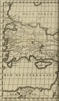 An illustration from Atlas historique, ou, Nouvelle introduction a l'histoire, à la chronologie & à la géographie ancienne & moderne : représentée dans de nouvelles cartes, où l'on remarque l'établissement des etats & empires du monde, leur durée, leur chûte, & leurs differens gouvernemens : la chronologie des consuls romains, des Papes, de empereurs, des rois & des princes, &c. qui ont été depuis le commencement du monde, jusqu'à présent : et la génealogie des maisons souveraines de l'Europe. (1720)