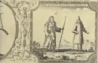 An illustration from Atlas historique, ou, Nouvelle introduction a l'histoire, à la chronologie & à la géographie ancienne & moderne : représentée dans de nouvelles cartes, où l'on remarque l'établissement des etats & empires du monde, leur durée, leur chûte, & leurs differens gouvernemens : la chronologie des consuls romains, des Papes, de empereurs, des rois & des princes, &c. qui ont été depuis le commencement du monde, jusqu'à présent : et la génealogie des maisons souveraines de l'Europe. (1720)