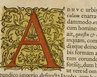 An illustration from Rerum et urbis Amstelodamensium historia. : In qua Hollandiæ primum atque inde Amstelandiæ, oppidiq[ue], natales ... additis suo loco tabulis æri incisis, ad hæc usque tempora, observata annorum serie accuratè omnia deducuntur. (1611)