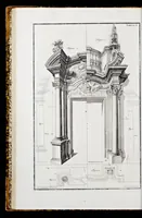 Picture 9 of 11 from Perspectiva pes picturae, das ist, Kurtze und leichte Verfassung der practicabelsten Regul, zur perspectivischen Zeichnüngs-Künst ... (1719), leaf 89