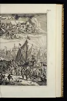 An illustration from Relation en forme de journal, du voyage et sejour, que ... Charles II, roy de la Grand' Bretagne, &c. a fait en Hollande, depuis le 25. may, jusques au 2 juin 1660 (1660)