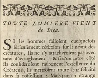 An illustration from Emblemes, ou, Devises chrétiennes : ouvrage mêlé de prose & de vers, et enrichi de figures, dedié au roy (1717)