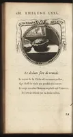 An illustration from Emblemes, ou, Devises chrétiennes : ouvrage mêlé de prose & de vers, et enrichi de figures, dedié au roy (1717)