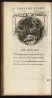 An illustration from Emblemes, ou, Devises chrétiennes : ouvrage mêlé de prose & de vers, et enrichi de figures, dedié au roy (1717)