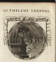 Picture 23 of 27 from Emblemes, ou, Devises chrétiennes : ouvrage mêlé de prose & de vers, et enrichi de figures, dedié au roy (1717), leaf 365