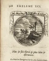 Picture 24 of 27 from Emblemes, ou, Devises chrétiennes : ouvrage mêlé de prose & de vers, et enrichi de figures, dedié au roy (1717), leaf 377