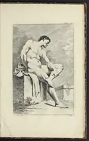 An illustration from The principles of drawing, or, An easy and familiar method for the improvement of youth in the practice of that useful art : being a compleat drawing book, containing a curious collection of examples in all the variety of cases, as the several parts of the human body, whole figures, landskips, cattle, &c. curiously engraved on copper-plates, after the designs of Albert Durer, Abrah. Bloemart, Carlo Morac, Le Clerc, Hollar, and other great masters : to which is prefix'd an introduction to drawing ... (1764)