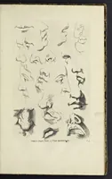 An illustration from The principles of drawing, or, An easy and familiar method for the improvement of youth in the practice of that useful art : being a compleat drawing book, containing a curious collection of examples in all the variety of cases, as the several parts of the human body, whole figures, landskips, cattle, &c. curiously engraved on copper-plates, after the designs of Albert Durer, Abrah. Bloemart, Carlo Morac, Le Clerc, Hollar, and other great masters : to which is prefix'd an introduction to drawing ... (1764)