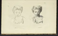 An illustration from The principles of drawing, or, An easy and familiar method for the improvement of youth in the practice of that useful art : being a compleat drawing book, containing a curious collection of examples in all the variety of cases, as the several parts of the human body, whole figures, landskips, cattle, &c. curiously engraved on copper-plates, after the designs of Albert Durer, Abrah. Bloemart, Carlo Morac, Le Clerc, Hollar, and other great masters : to which is prefix'd an introduction to drawing ... (1764)