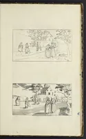 An illustration from The principles of drawing, or, An easy and familiar method for the improvement of youth in the practice of that useful art : being a compleat drawing book, containing a curious collection of examples in all the variety of cases, as the several parts of the human body, whole figures, landskips, cattle, &c. curiously engraved on copper-plates, after the designs of Albert Durer, Abrah. Bloemart, Carlo Morac, Le Clerc, Hollar, and other great masters : to which is prefix'd an introduction to drawing ... (1764)